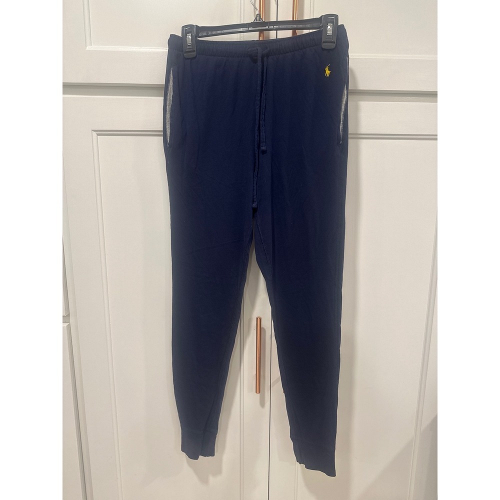 Polo Ralph Lauren Mens Sleepwear Jogger Lounge Pants small cotton sweatpants - Picture 1 of 8